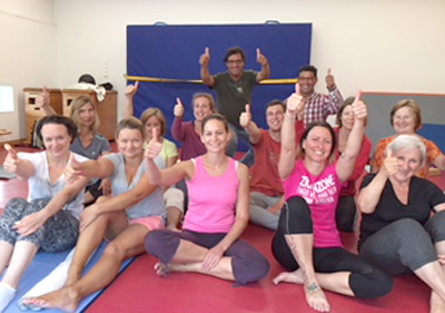 In Johanneskirchen Yoga mit Martina Hiltl im Kindergarten St. Johannes